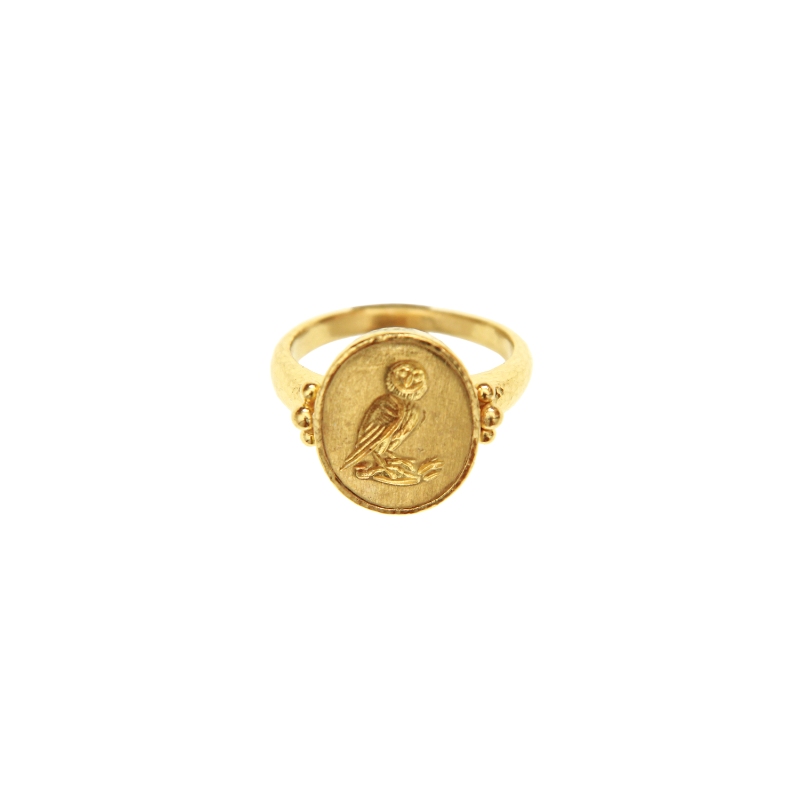 Gold 'Owl' Ring