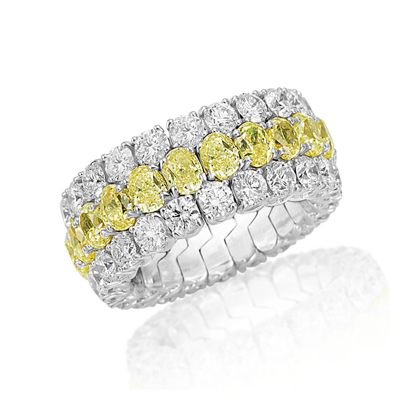 Xpandable™  Yellow Diamond ring