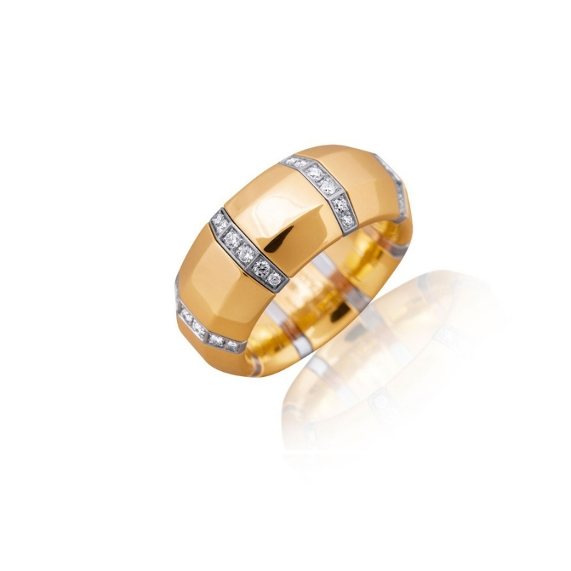 Picchiotti Xpandable Golden Accent Ring