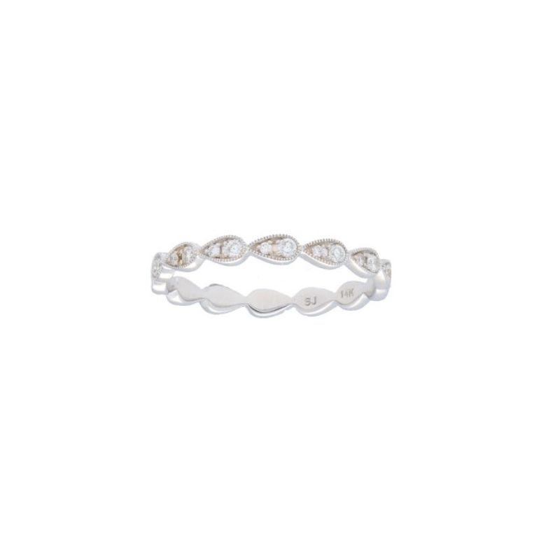 Deutsch Signature Milgrain Bezel Eternity Ring