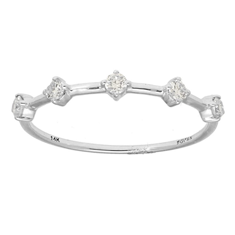 Deutsch Signature 5 Tiny Diamonds Fashion Band