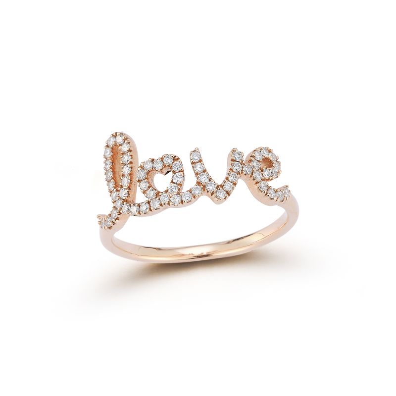 Deutsch Signature Love Pave Diamond Ring