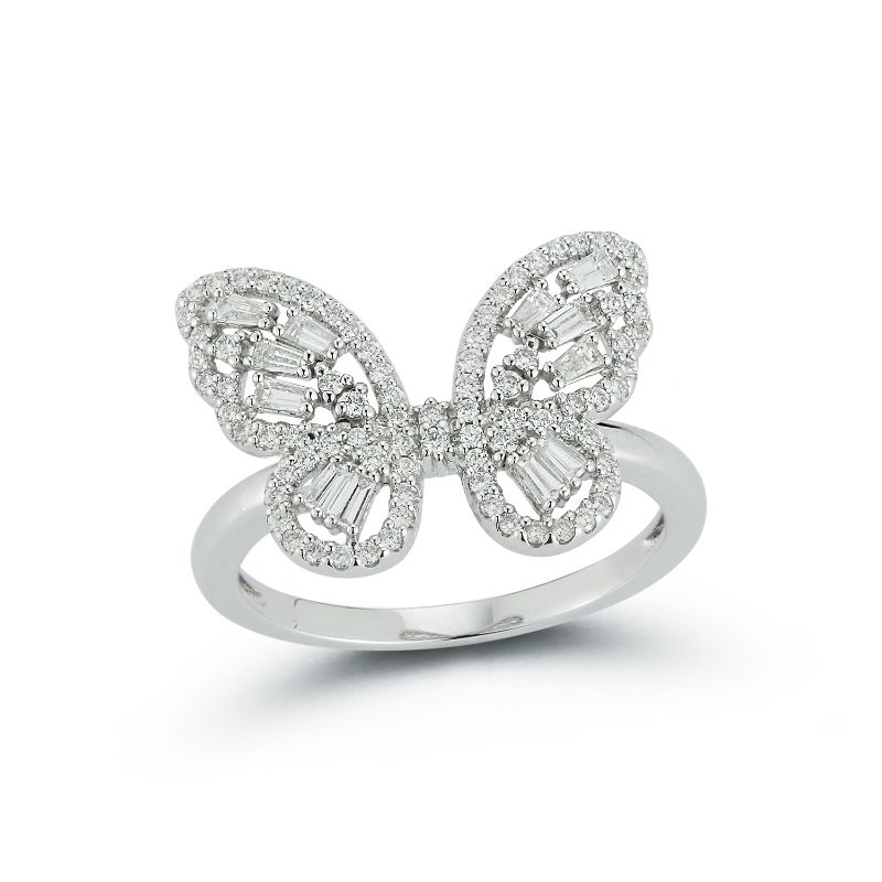 Deutsch Signature Diamond Butterfly Ring