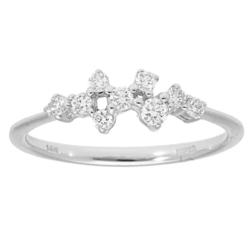 Deutsch Signature Cluster Diamond Ring