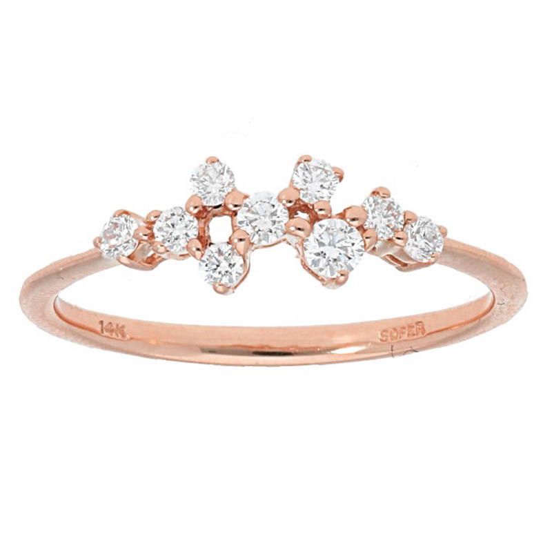 Deutsch Signature Cluster Diamond Ring