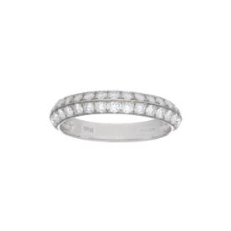 Deutsch Signature Split 2 Row Diamond Ring