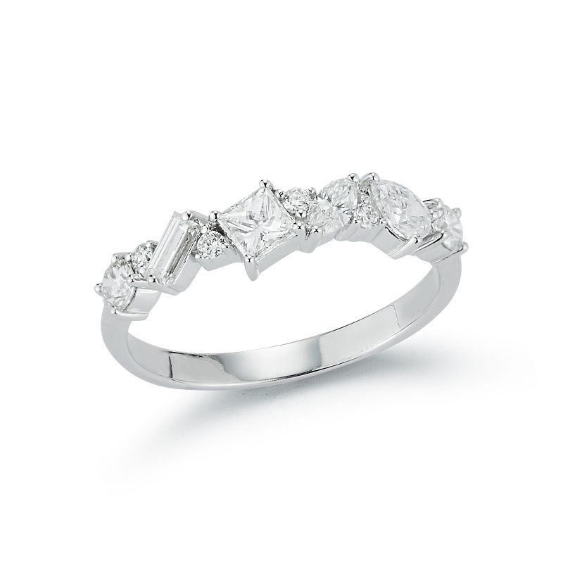 Deutsch Signature Mixed Shape Diamond Ring