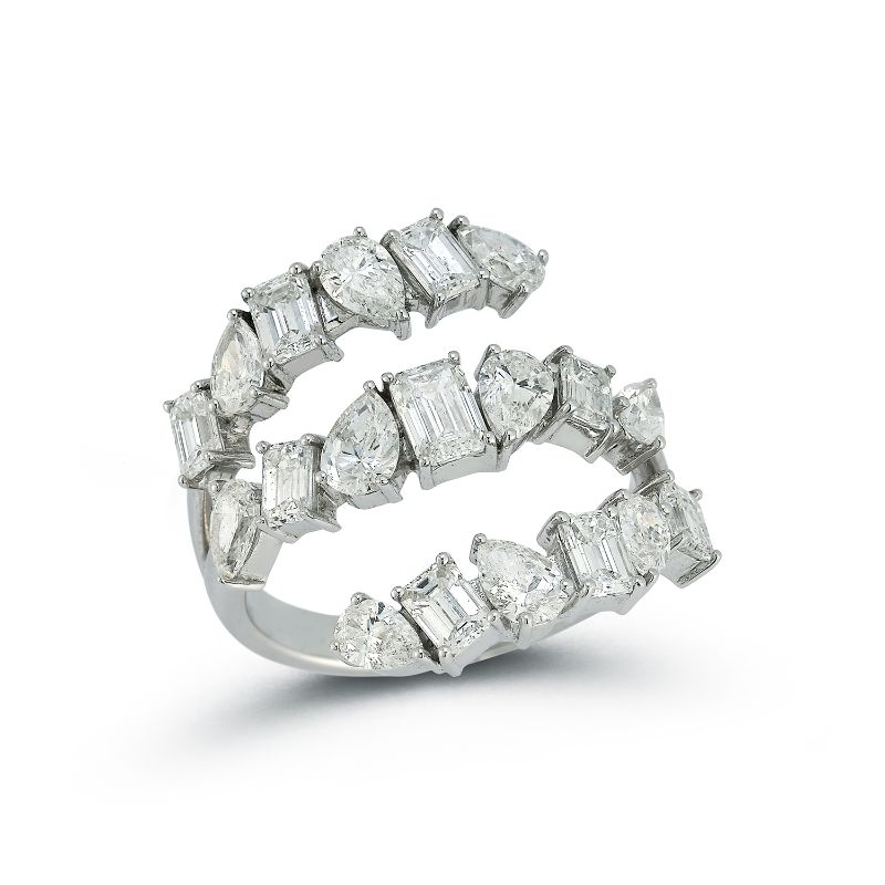 Deutsch Signature Multi Diamond Wrap Around Ring