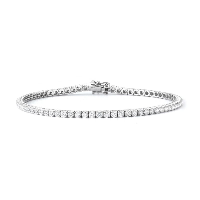 Deutsch Signature Diamond Tennis Bracelet