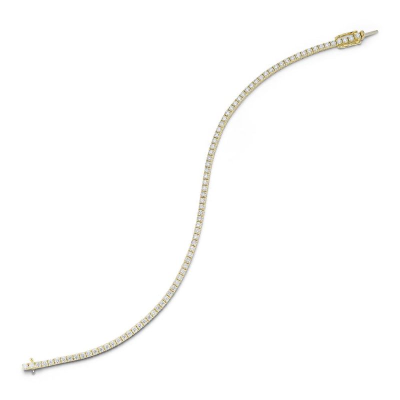 Deutsch Signature Diamond Tennis Bracelet