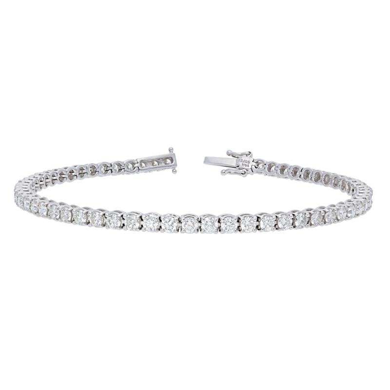 Deutsch Signature Diamond Tennis Bracelet