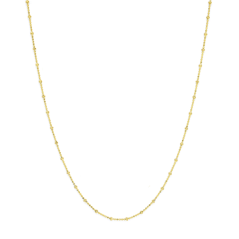 Jude Frances Lisse Beaded Ball Chain Necklace