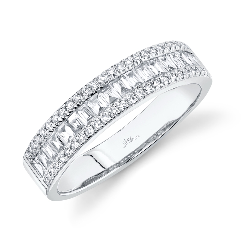 Deutsch Signature 0.55 Ct Baguette Diamond Ring