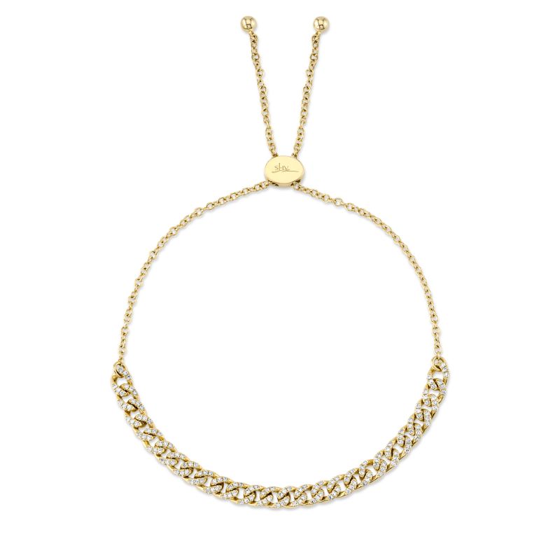 Deutsch Signature 0.36Ct Diamond Link Bolo Bracelet