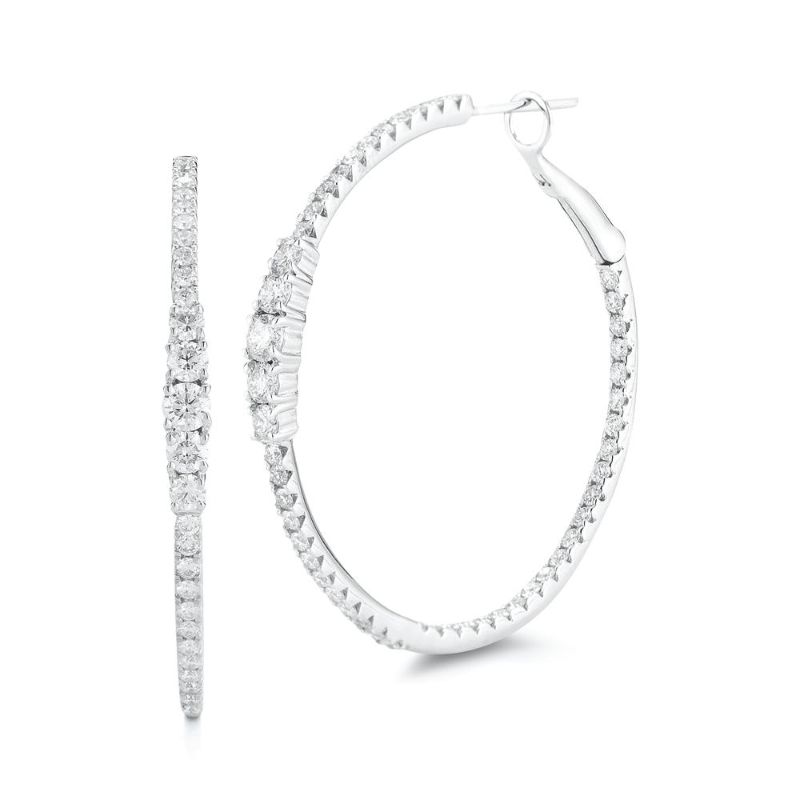 Deutsch Signature Inside Out Hoop Earrings