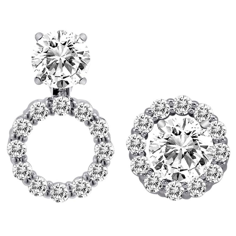 Deutsch Signature Diamond Earring Jackets