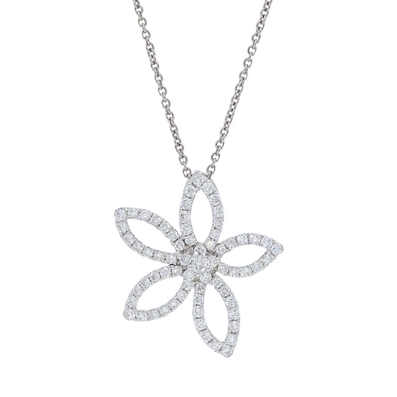 Deutsch Signature Diamond Lily Pendant