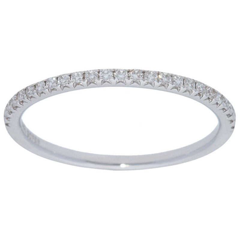 Deutsch Signature 1/2 Way Around Diamond Stackable Band