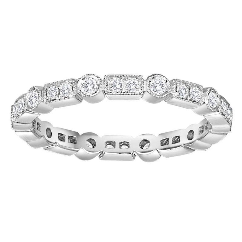 Deutsch Signature Diamond Bar and Bezel Ring