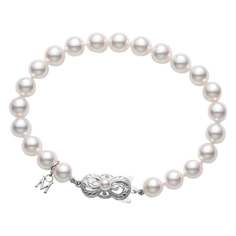 Mikimoto A Pearl Strand Bracelet