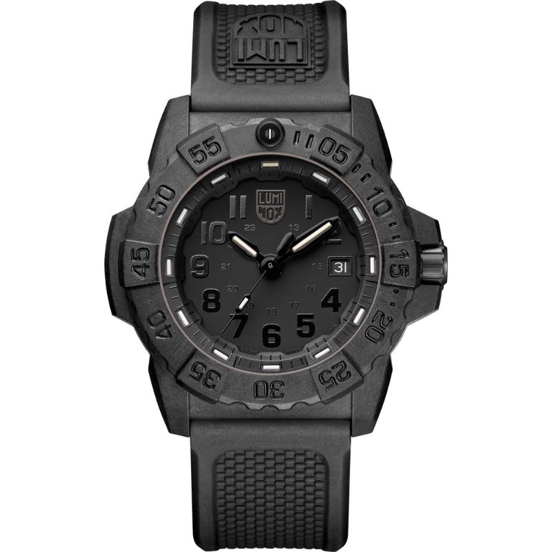 Luminox Navy Seal Quartz Black Dial Men's Watch