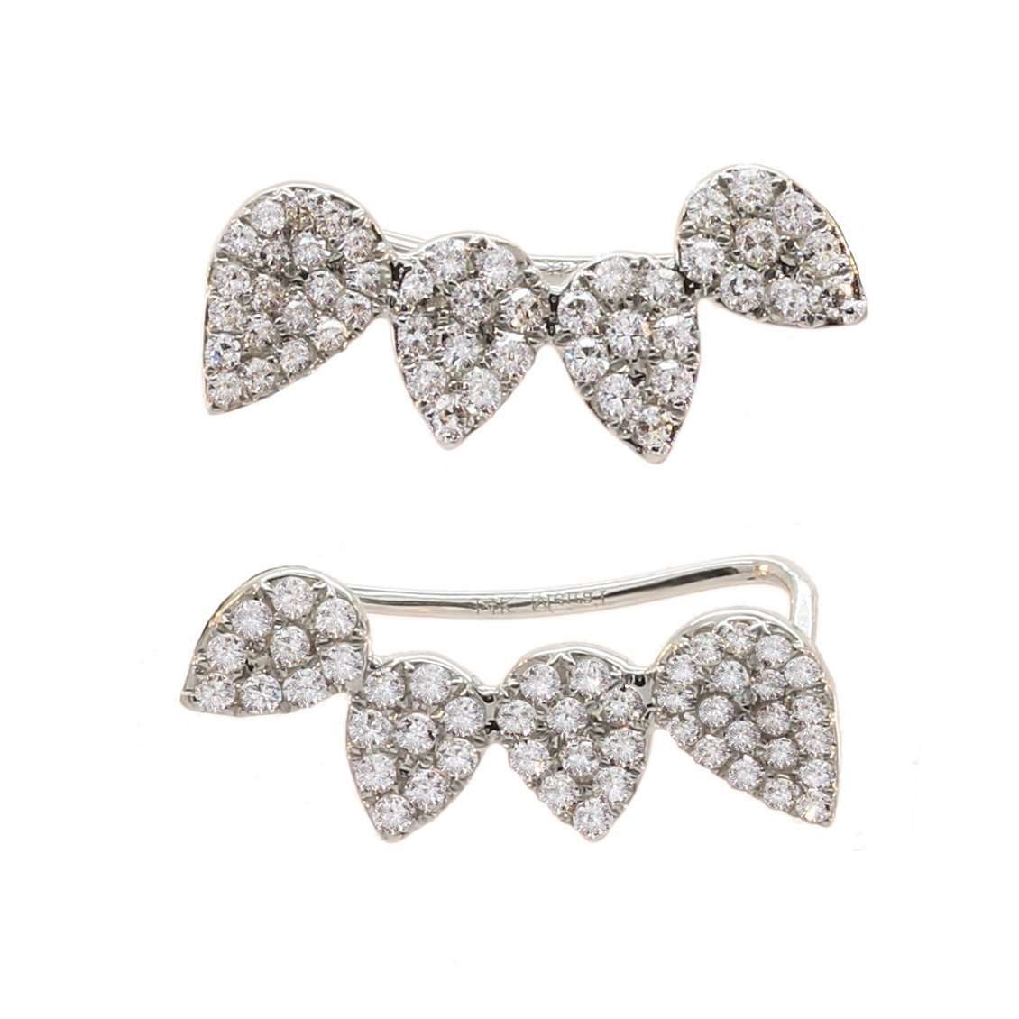 Meira T Pave Tear Drop Meira T Ear Climber
