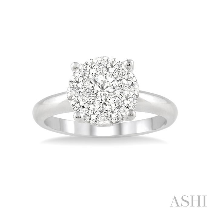 Round Shape Lovebright Essential Diamond Ring