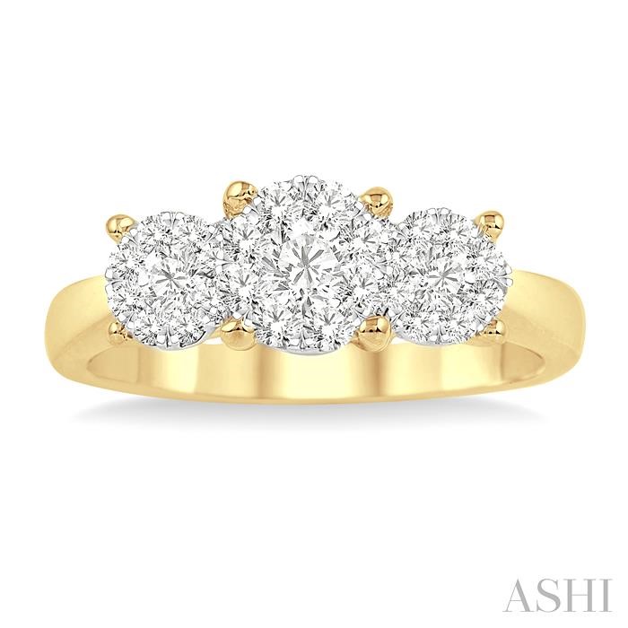 PAST PRESENT & FUTURE LOVEBRIGHT ESSENTIAL DIAMOND ENGAGEMENT RING