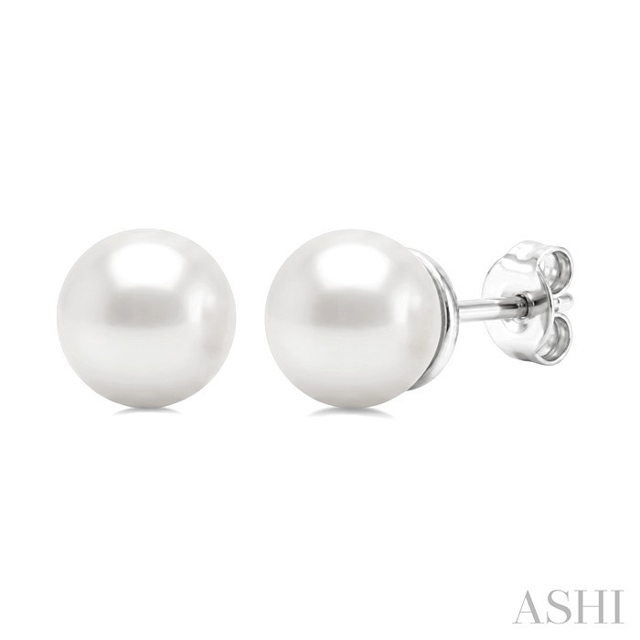 Pearl Stud Earrings