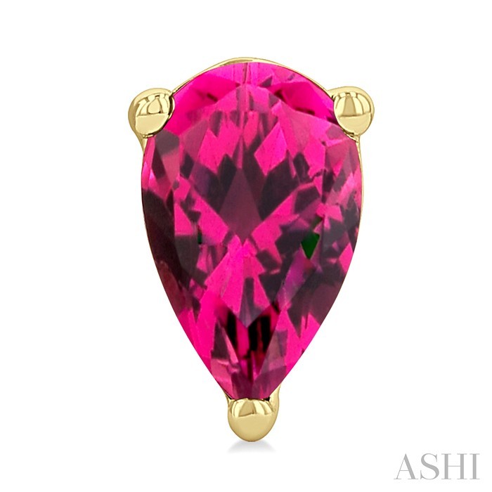 Pear Shape Gemstone Stud Earrings