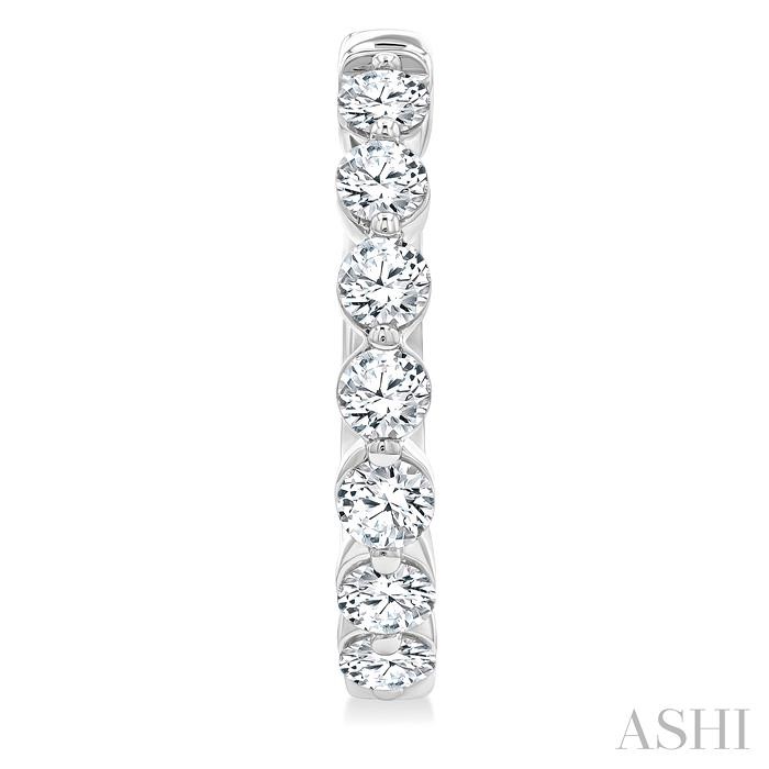 Diamond Hoop Earrings