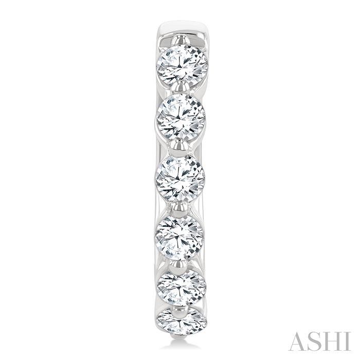 Diamond Hoop Earrings
