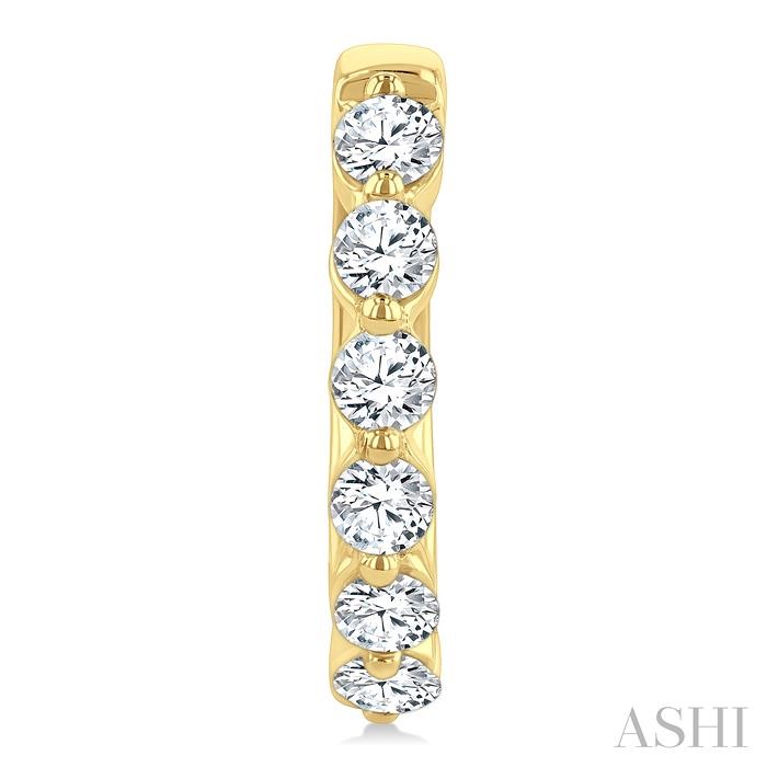 Diamond Hoop Earrings