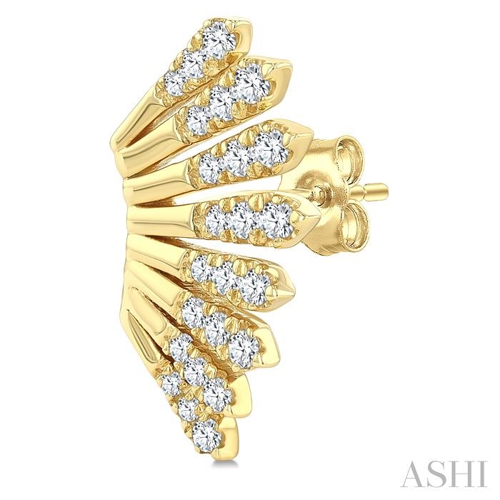 Diamond Fashion Ear Climbers