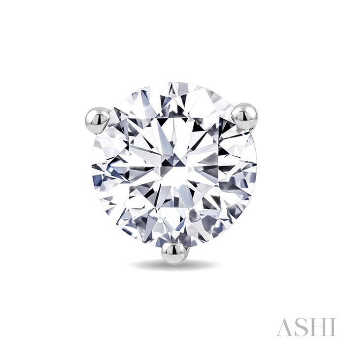 Round Shape Martini Diamond Stud Earrings