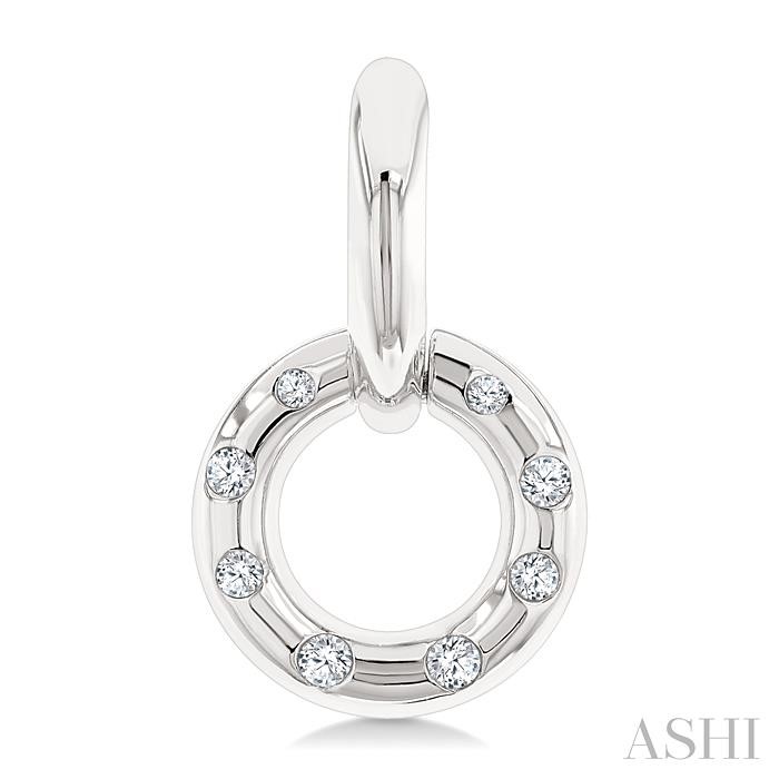 Circle Diamond Fashion Earrings