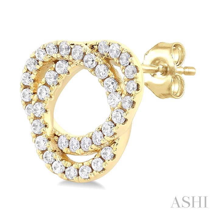 Trinity Diamond Fashion Earrings