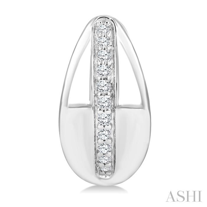 Bold Diamond Fashion Hoop Earrings