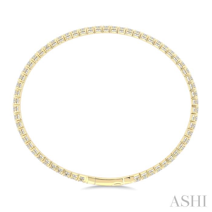 Diamond Fullway Straight Flex Bangle