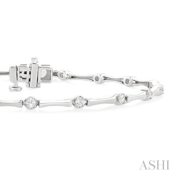 Diamond Fashion Bamboo Bracelet