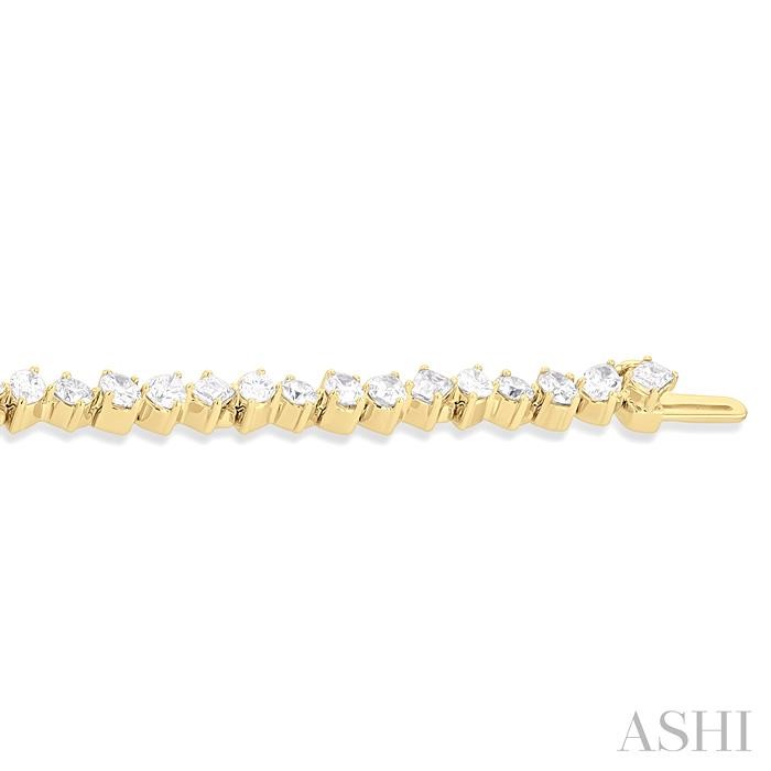 Mixed Shape Diamond Bracelet