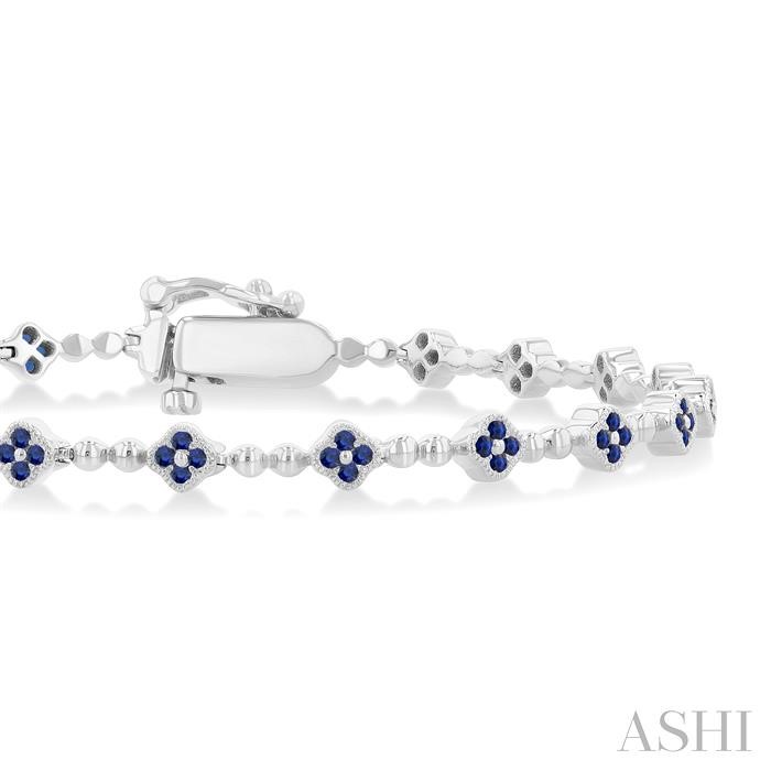 Bead Bijoux Clover Gemstone & Diamond Bracelet