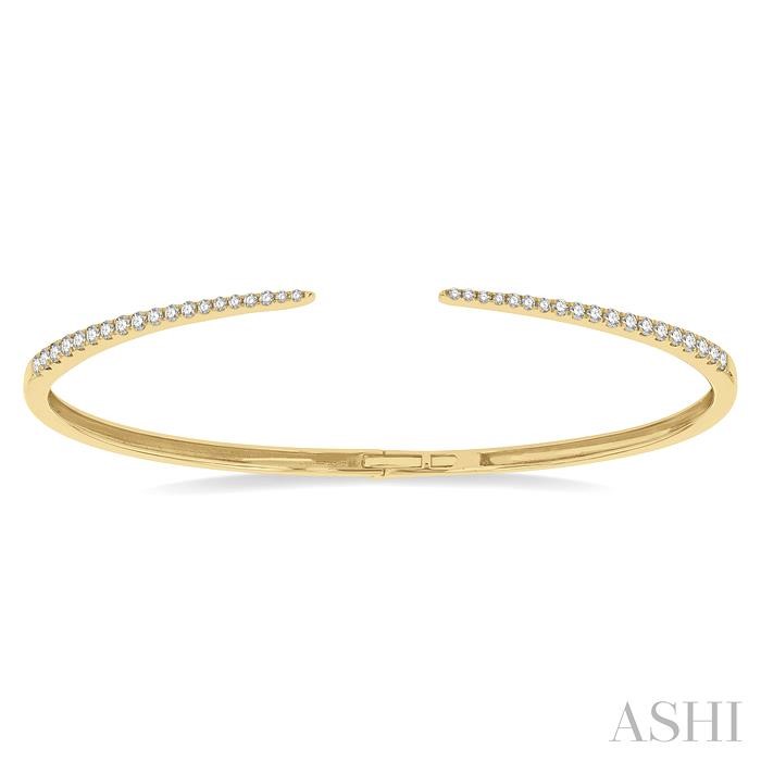 CLAW CUFF DIAMOND OPEN BANGLE