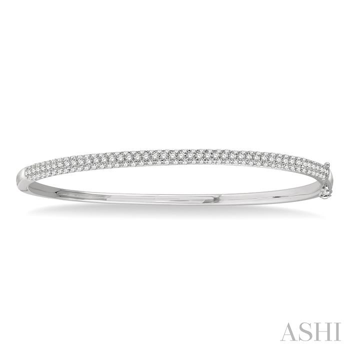 STACKABLE DIAMOND BANGLE