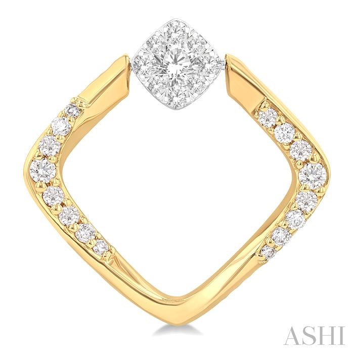 Geometric Lovebright Diamond Fashion Earrings