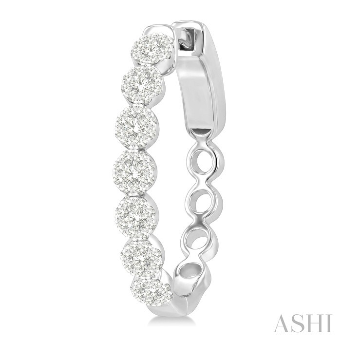 Lovebright Essential Diamond Hoop Earrings