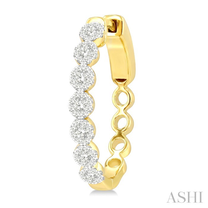 Lovebright Essential Diamond Hoop Earrings