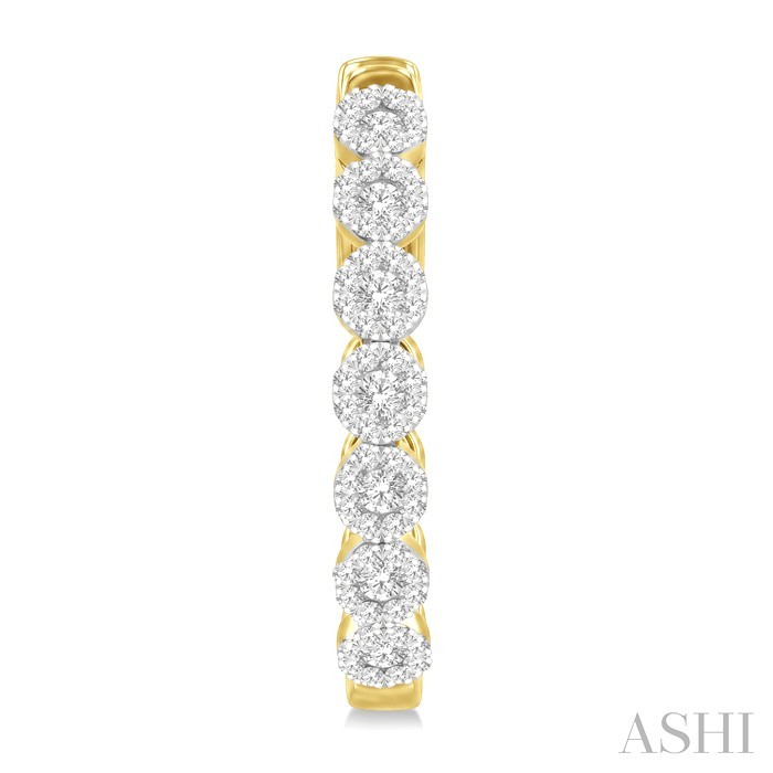 Lovebright Essential Diamond Hoop Earrings