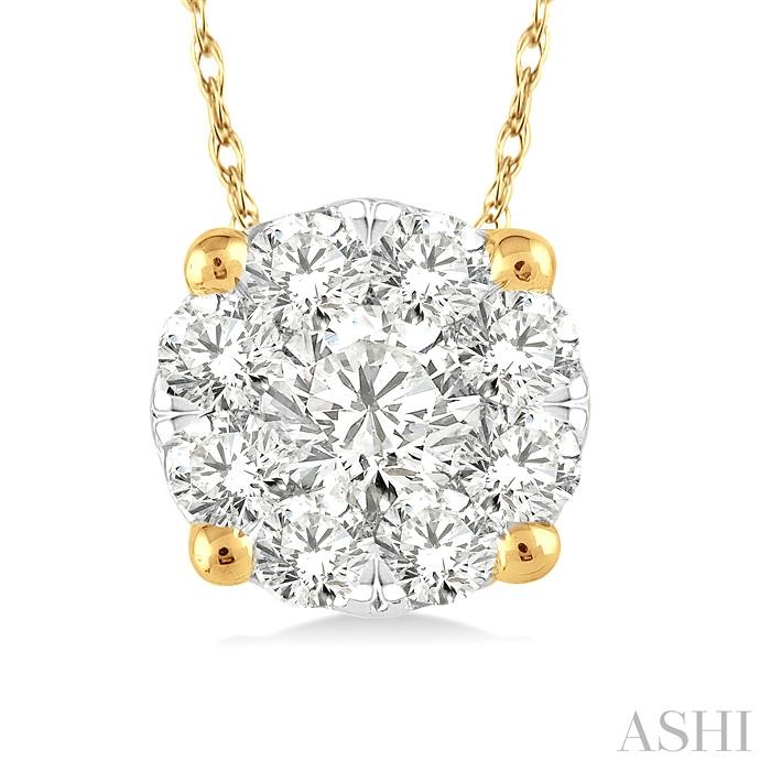 LOVEBRIGHT ESSENTIAL DIAMOND SOLITAIRE PENDANT