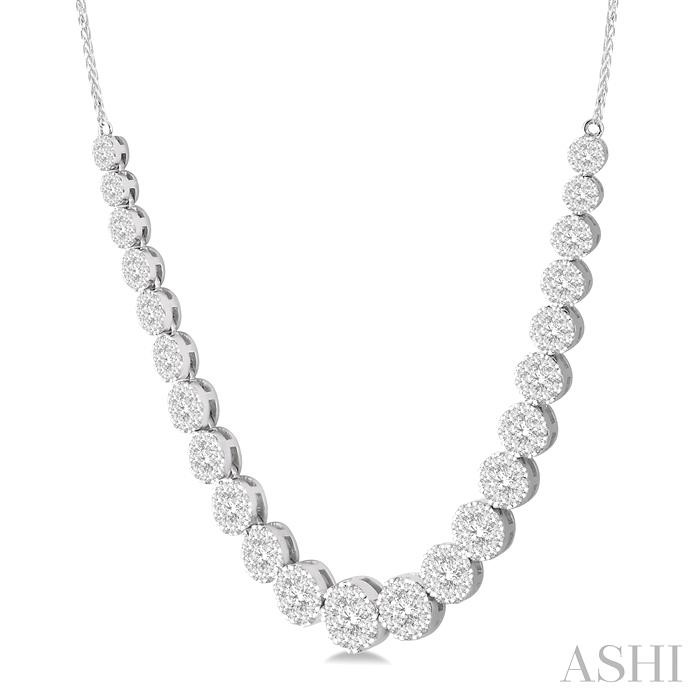 LOVEBRIGHT ESSENTIAL DIAMOND SMILE NECKLACE